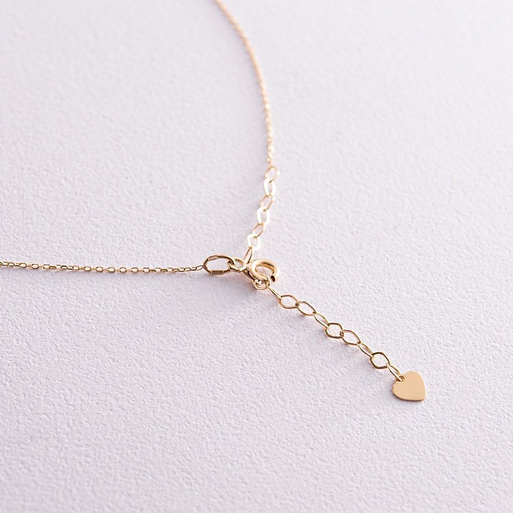 Колье "Молния" в желтом золоте кол02288 от ювелирного магазина Оникс - 7