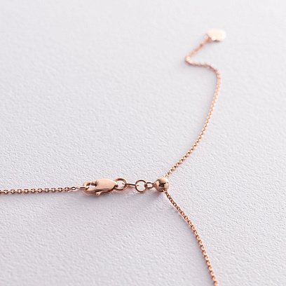 Золоте кольє - чокер з хрестиками кол01386 №5