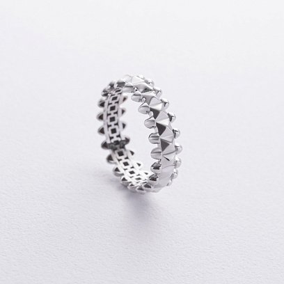 Кольцо "Teresa" в белом золоте к08203