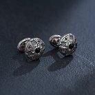 Серебряные запонки "Gothic classic" zaponki1 от ювелирного магазина Оникс - 3