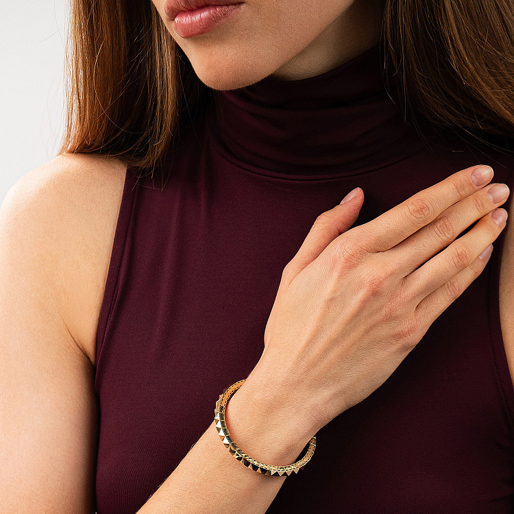 Браслет "Brianna" у жовтому золоті б05792 від ювелірного магазину Онікс - 1