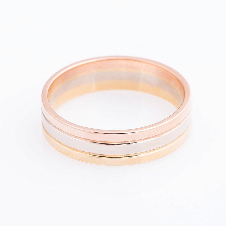 Обручка обр000310 - 4 Обручка обр000310 від ювелірного магазину Онікс - 4