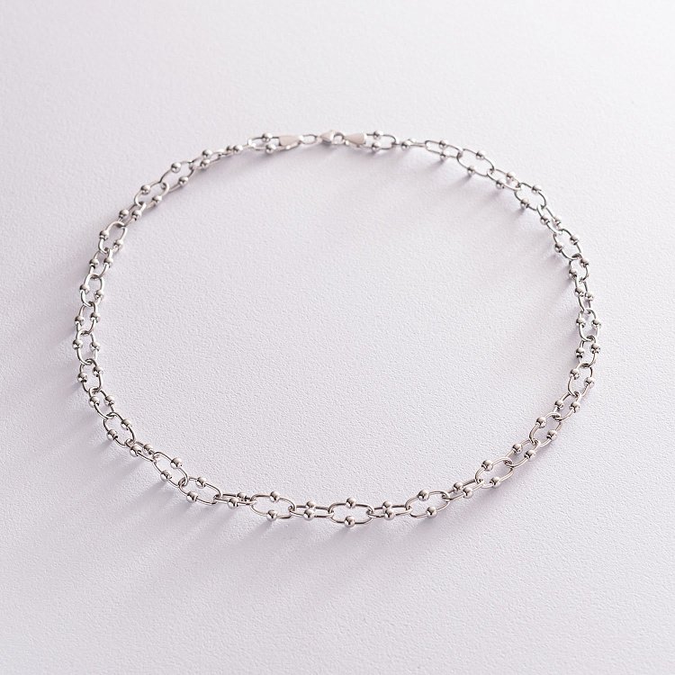 Кольє "Фантазія" в білому золоті кол01912 від ювелірного магазину Онікс