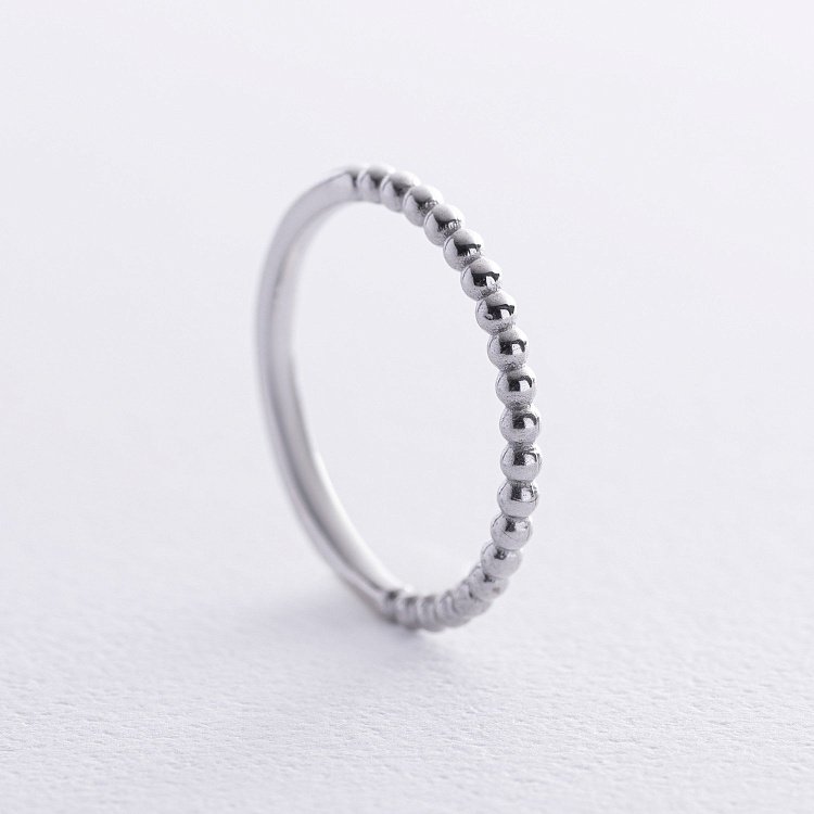 Кулькова каблучка "Одрі" у сріблі 7088 від ювелірного магазину Онікс - 3