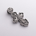 Срібний хрест "Розп'яття Ісуса Христа. Ангел Хранитель" 1938 от ювелирного магазина Оникс - 4