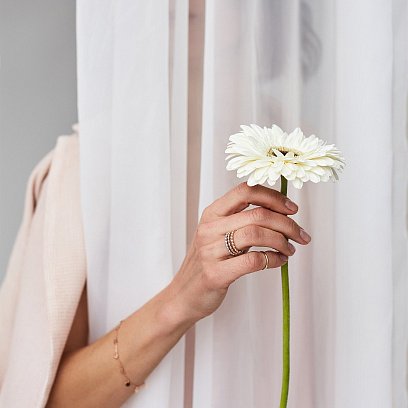 Браслет "Монетки" в красном золоте б04532 №7