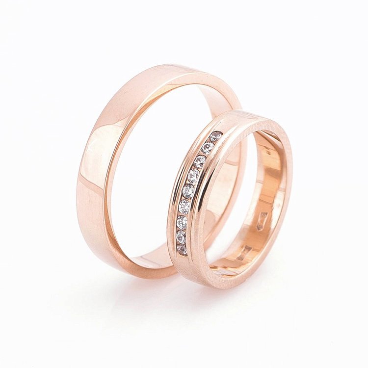 Обручка з золота обр00208 від ювелірного магазину Онікс - 2