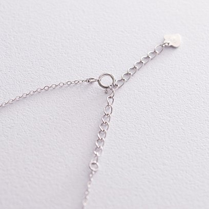 Срібне кольє "Знак зодіаку Водолій" 18974водолій №4