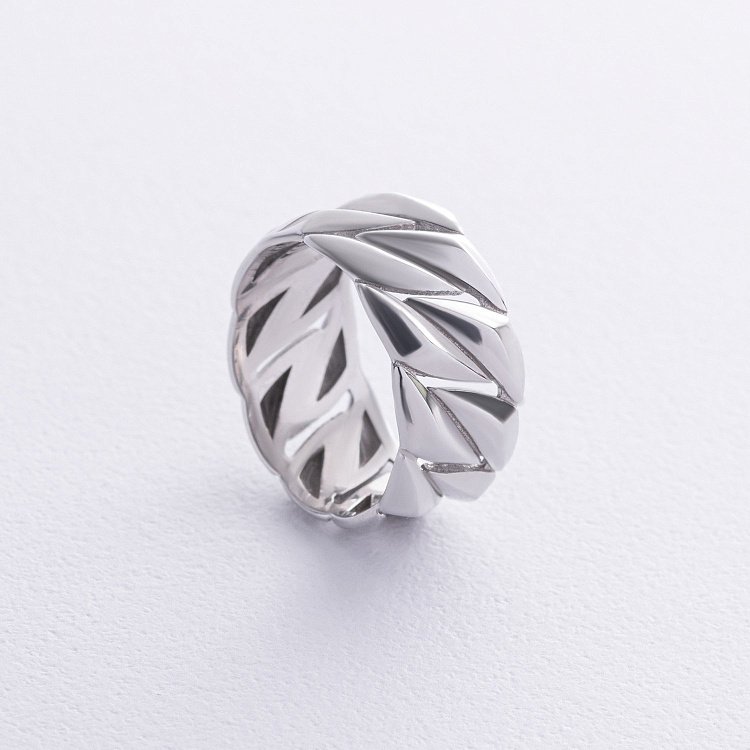 Широкое кольцо "Odette" в серебре 7100 от ювелирного магазина Оникс - 2