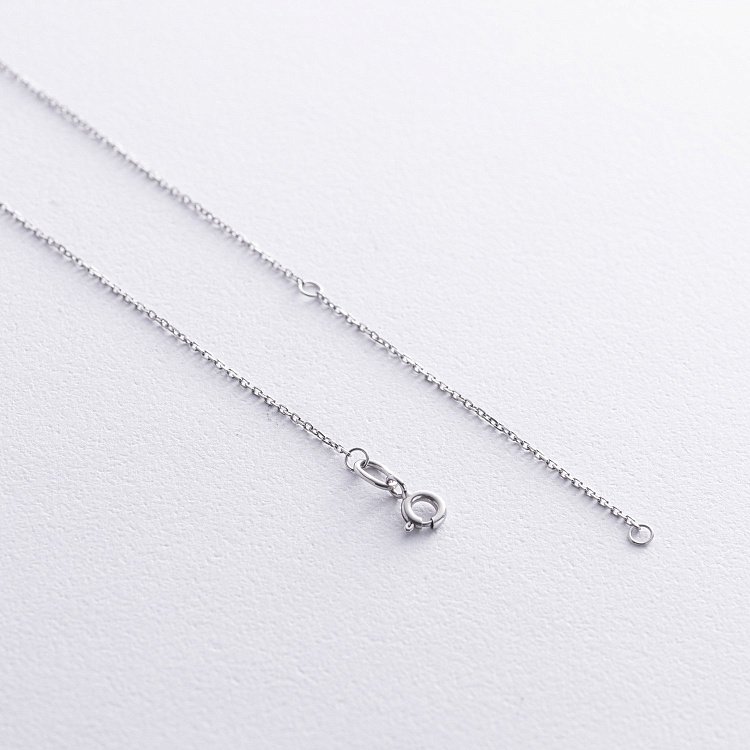 Золоте кольє "Хрестик" з діамантами 738331121 - 4 Золоте кольє "Хрестик" з діамантами 738331121 від ювелірного магазину Онікс - 4