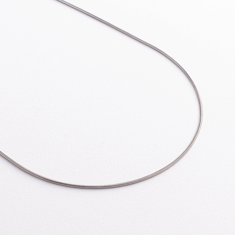 Серебряная цепочка Снейк рс104214 от ювелирного магазина Оникс - 2