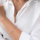Жорсткий срібний браслет 141478 от ювелирного магазина Оникс - 1