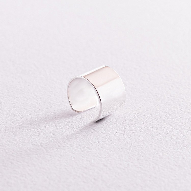 Срібна сережка - каффа 123192 від ювелірного магазину Онікс - 13