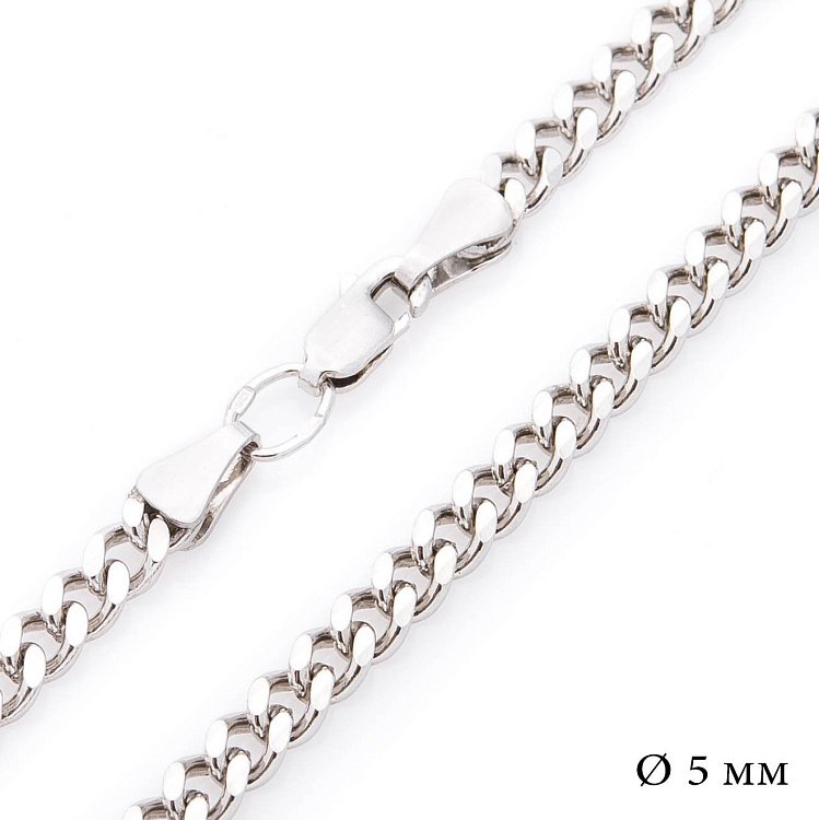 Серебряная цепочка. Панцирное плетение 10113 от ювелирного магазина Оникс