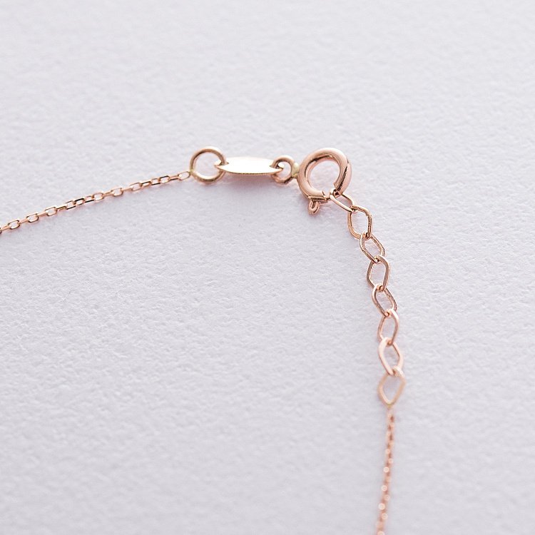 Золотой браслет Монетки с фианитами б04287 от ювелирного магазина Оникс - 2