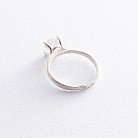 Серебряное кольцо с фианитом 111123 от ювелирного магазина Оникс - 2