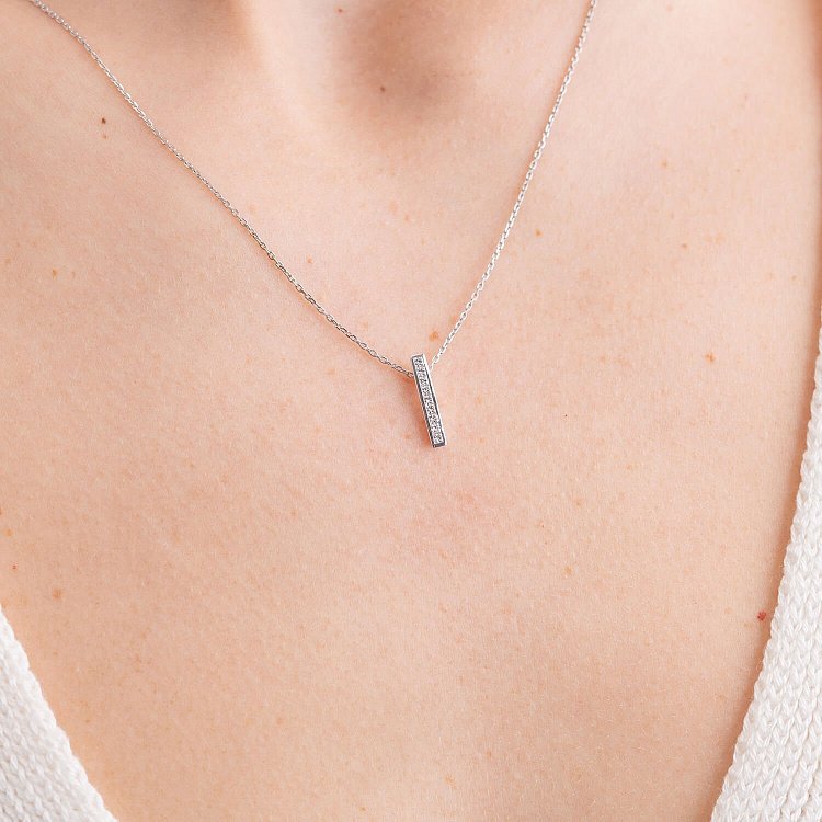 Золоте кольє з  діамантами 721911121 від ювелірного магазину Онікс - 6