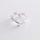 Серебряное кольцо "Листики" 112587 от ювелирного магазина Оникс - 2