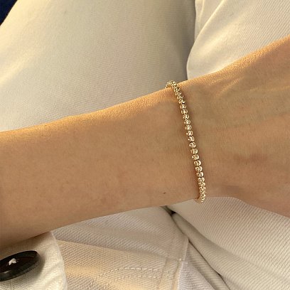 Браслет из красного золота б04169 №5