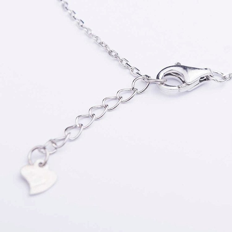 Срібний браслет "Метелик" з оніксом і фіанітами 141028 від ювелірного магазину Онікс - 2