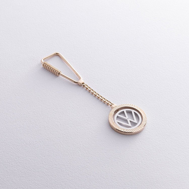Золотий брелок "Volkswagen - Фольксваген" бр00026 від ювелірного магазину Онікс