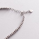 Серебряный браслет "Шарики" 141600 от ювелирного магазина Оникс - 8