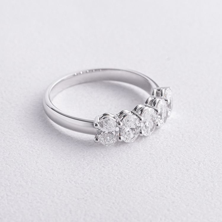 Золотое кольцо с бриллиантами 249121121 от ювелирного магазина Оникс - 1