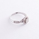 Золотое кольцо с бриллиантами к393 от ювелирного магазина Оникс - 2