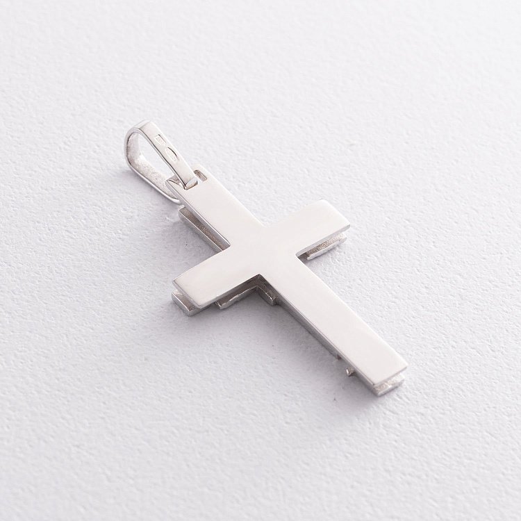 Серебряный крест Кр1508р от ювелирного магазина Оникс - 1