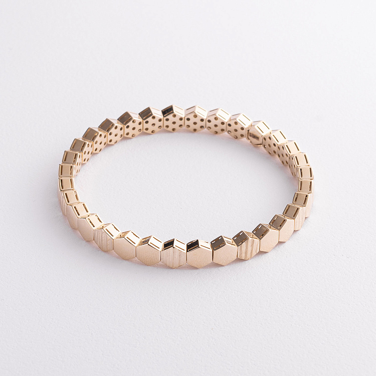 Браслет "Brianna" у жовтому золоті б05786 від ювелірного магазину Онікс - 2