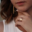 Золотое кольцо "Полярная звезда" к06604 от ювелирного магазина Оникс - 7