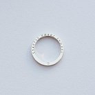Серебряное кольцо ручной работы "Счастье" с фианитом 112125 от ювелирного магазина Оникс - 7