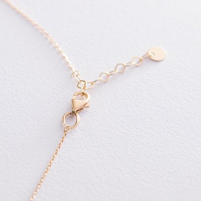 Кольє "Крапельки" в жовтому золоті кол01630 №7