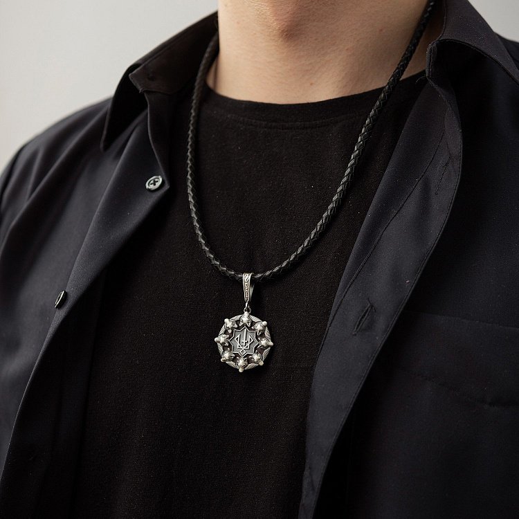 Срібний кулон "Оберіг Руевіт" з деревом 153 від ювелірного магазину Онікс - 2