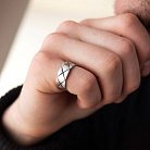 Серебряное кольцо "Геометрические кубы" 112712 от ювелирного магазина Оникс - 5