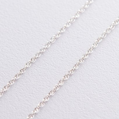 Срібний ланцюжок (плетіння Мотузка) б011553 №2