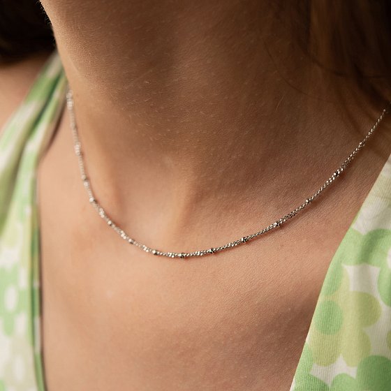 Серебряная цепочка 15244 №4
