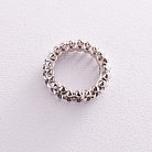Кольцо "Тереза" в серебре 112253 от ювелирного магазина Оникс - 3