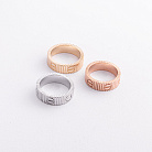 Кольцо "Love" в желтом золоте к08421 от ювелирного магазина Оникс - 8