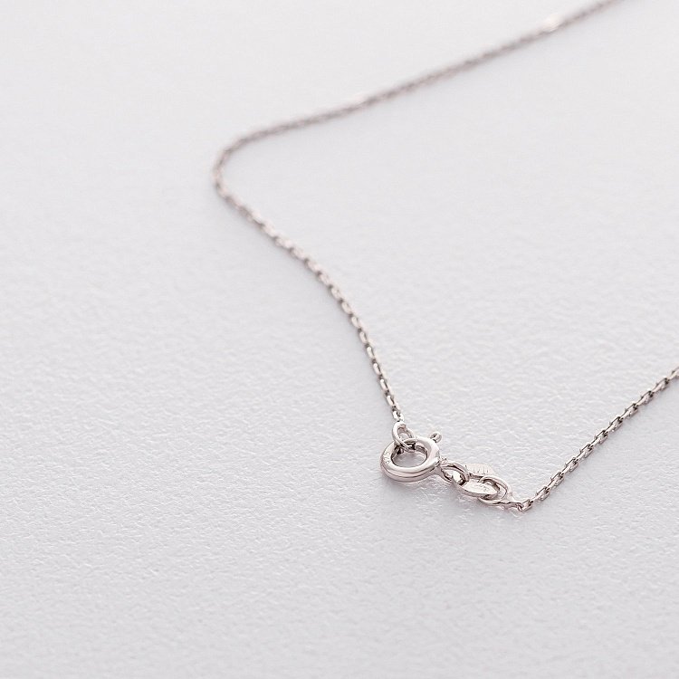 Серебряное колье "Горы" 18819 от ювелирного магазина Оникс - 4