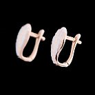 Золоті сережки с01197 от ювелирного магазина Оникс - 2