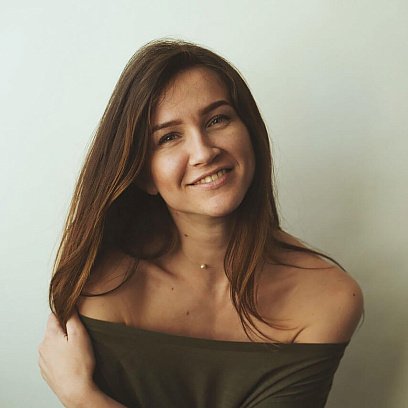 Жемчужина на леске с культ. пресн. жемчугом (золотая застежка) кол01109 №5