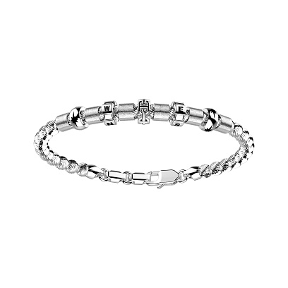 Серебряный мужской браслет ZANCAN EXB746-B