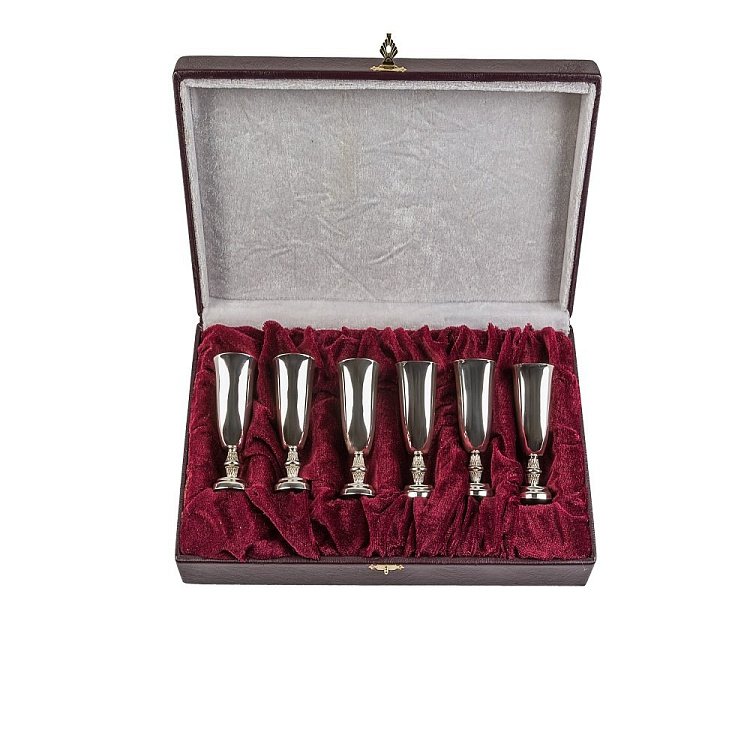 Серебряный набор рюмок "Львовский" (6 шт.) нш73044 от ювелирного магазина Оникс