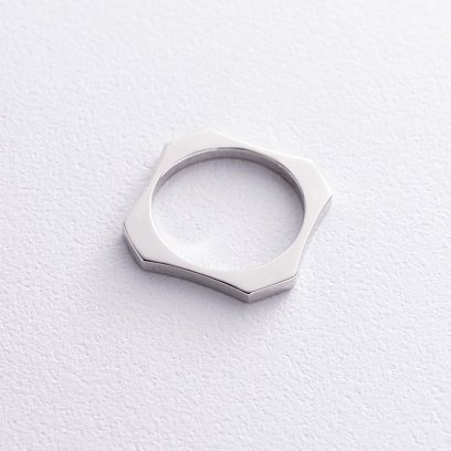 Кольцо "Астрид" в серебре 7029 №3