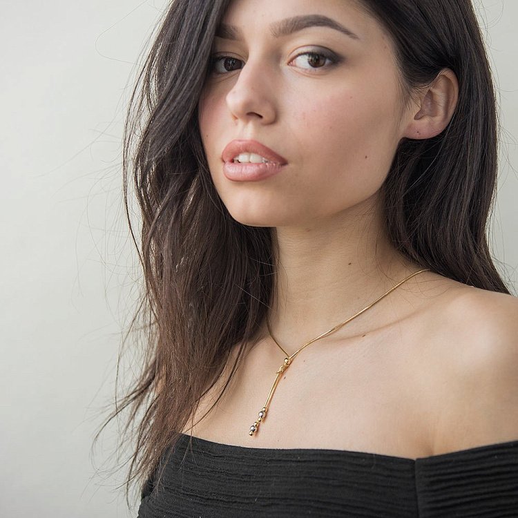 Золоте кольє ц00250 від ювелірного магазину Онікс - 3