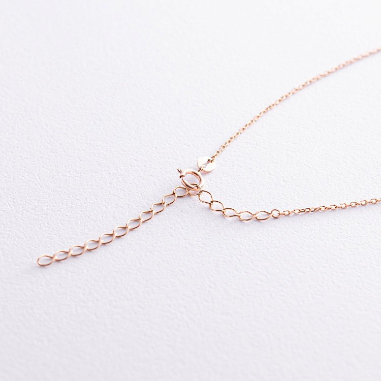 Кольє "Кульки" у червоному золоті кол02223 від ювелірного магазину Онікс - 5