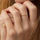 Помолвочное кольцо с бриллиантами (красное золото) 229402421 от ювелирного магазина Оникс - 1