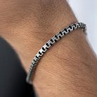 Мужской серебряный браслет 141685 от ювелирного магазина Оникс - 3