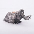 Серебряная солонка ручной работы "Гриф" сер00008 от ювелирного магазина Оникс - 5
